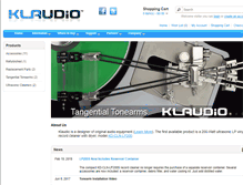 Tablet Screenshot of klaudio.com
